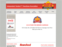 Tablet Screenshot of ihfa.com